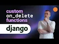 Django - custom on