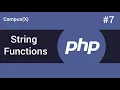 Strings functions in PHP