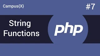 Strings functions in PHP