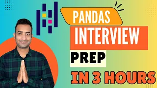 Last Minute Pandas Interview Prep Kit Complete Revision in 3 Hours