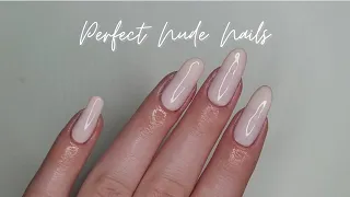 The Perfect Pink Nude using BORN PRETTY Gel Polish  | paint your nails with me