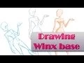 Drawing Winx base - Speedpaint