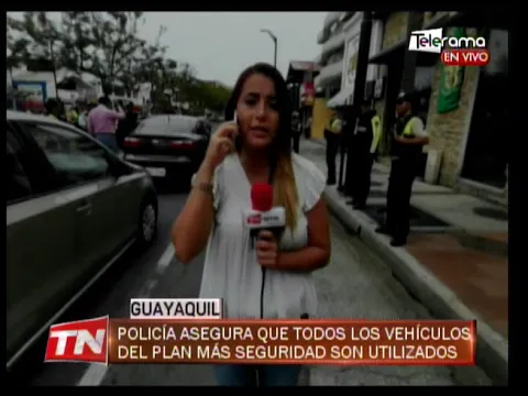 Policía asegura que todos los vehículos de plan más seguridad son utilizados