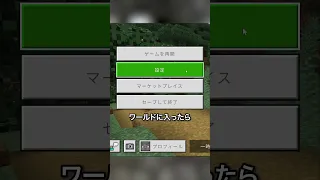 Vibrant Visualsがついに仮実装された リアル公式影MODをONにする方法 マイクラ統合版アプデ 小ネタ 解説 Minecraft Shorts 