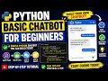 I Built a Beginner Python Chatbot in Minutes Step-by-Step Tutorial