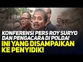 LIVE! KONFERENSI PERS ROY SURYO DAN PENGACARA DI POLDA! INI YANG DISAMPAIKAN KE PENYIDIK!