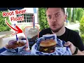 German Guy Tries ROOT BEER FLOAT for the First Time in the USA