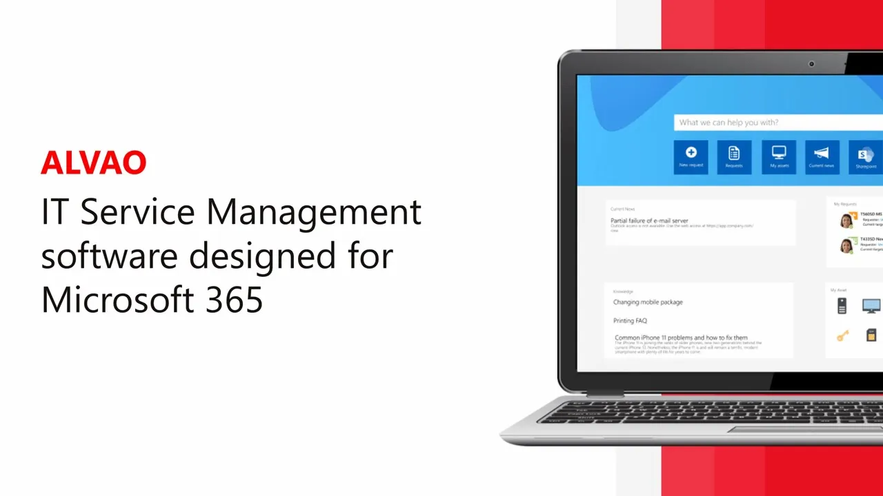ITSM solution for Microsoft 365