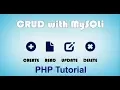 Crud Application In Php - Create Read Write And Update