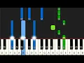 Chris Linton \u0026 Cadmium - Slow Down - Piano Tutorial / Piano Cover 🎹 - Synthesia (+ Free MIDI)