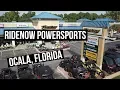 Store Walkthrough of RideNow PowerSports Dealer in Ocala Florida