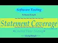 Lecture Statement Coverage Control Flow Testing Whitebox Technique with Examples