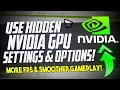 🔧 These HIDDEN Nvidia SETTINGS gain upto 25% MORE FPS \u0026 Lower INPUT latency! ✅