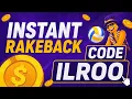Roobet Promo Code ILROO Free Rakeback Bonus new code 2026