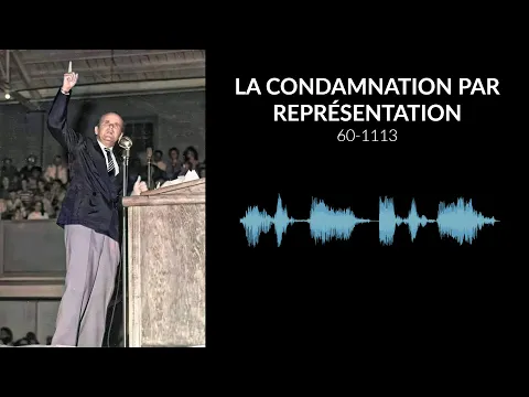 Download MP3 L'Écoute Des Bandes ~ La Condamnation Par Représentation | 60-1113