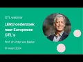 Download Lagu CTL webinar 8 – LERU onderzoek naar Europeese CTLs - Prof. dr. Peter van Baalen