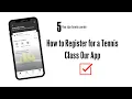 FSTC - App Class Registration Tutorial