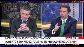 📢 ALBERTO FERNÁNDEZ DIJO QUE ARGENTINA ESTÁ DESARMADA: EL PASE ENTRE ROSSI Y FEINMANN