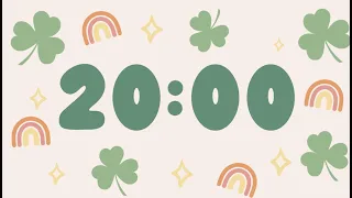 St. Patrick’s Day 20 Minute Timer | Silent🍀