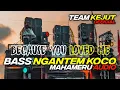 Download Lagu DJ TRAP BASS NGANTEM TERBARU || JINGLE MAHAMERU AUDIO LUMAJANG BECAUSE YOU LOVED ME