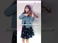 Remember Our Summer - Frogmonster #shorts #rememberoursummer #frogmonster #violin #バイオリンで弾いてみた