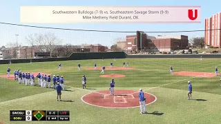 SWOSU vs SOSU Baseball