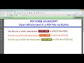 PDF Form Script to open PDF file Attachment via Button Button works in Adobe Reader also