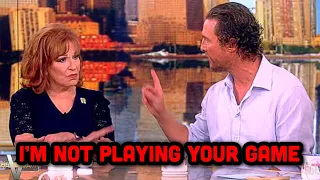 Joy Behar SHUT DOWN By Matthew McConaughey After Asking This ONE Question 