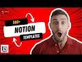 Boost Your Productivity with 500 Notion Templates Bundle
