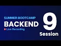 Backend Session 9