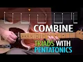 Download Lagu Combine simple triads with the minor pentatonic scale for an easy blues lead - TAB INCLUDED!
