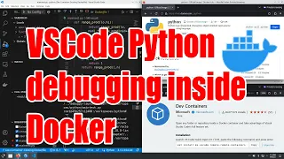 VSCode Docker how to edit and debug Python inside Docker tutorial - September 2024