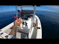 Lagu Florida Offshore Charter boat fishing for Lane Snapper and other Great eating reef Fish