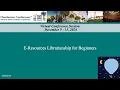E-Resources Librarianship for Beginners