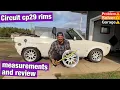 Circuit cp29 rim measurements Circuit performance cp29 rims review