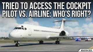 He s In Cuffs In The Back Of The Aircraft Delta 2557 Cockpit Incident