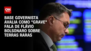 Base governista vê "traição à pátria" em fala de Flávio Bolsonaro sobre terras raras | CNN 360º