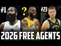Top 25 NBA Free Agents For The 2026 Offseason RANKED