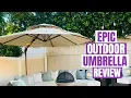 Download Lagu Epperly 11/12 FT Cantilever Umbrella Review | Stylish Outdoor Shade with 360° Rotation \u0026 Base!