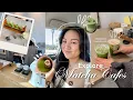 matcha diaries ep 1 visting viral cafes in SoCal