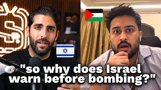 Watch Pro Palestinians Entire Argument Fall Apart When I Ask This...