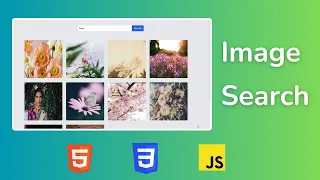 How To Create Image Search Using HTML CSS and JavaScript Infinte Scrolling