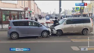 Полицейские проводят проверку по факту ДТП в Омске, в котором пострадал ребенок