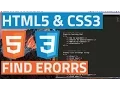 HTML5 and CSS3 beginer tutorial 3 - Finding errors with a validator