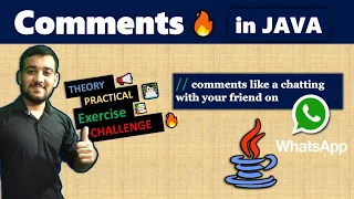 Comments in Java Java Tutorial for Beginners Hindi