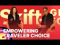 Expedia CEO Ariane Gorin at Skift Global Forum 2024 Empowering Traveler Choice