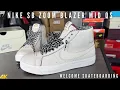 Nike SB Zoom Blazer Mid QS Welcome Skateboarding Casa Madrid On Feet Review