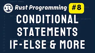 Conditional Statements If-Else Rust Programming Tutorial