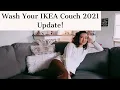 Washing My Ikea Couch Cover 2021 UPDATE