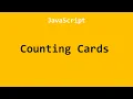 Counting Cards JavaScript